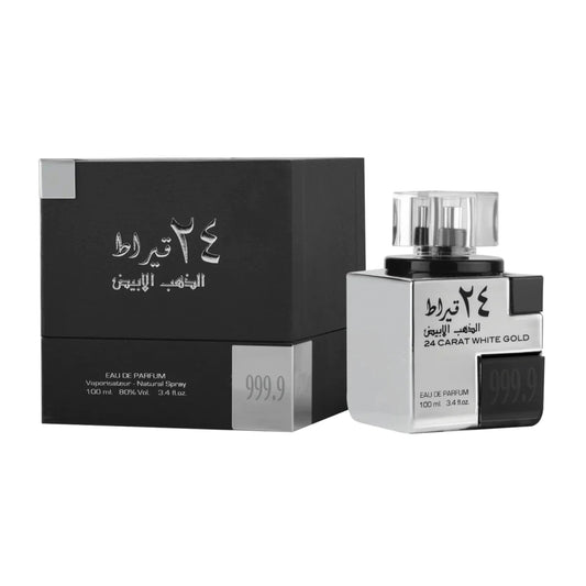 24 Carat White Gold Lattafa EDP 100mL