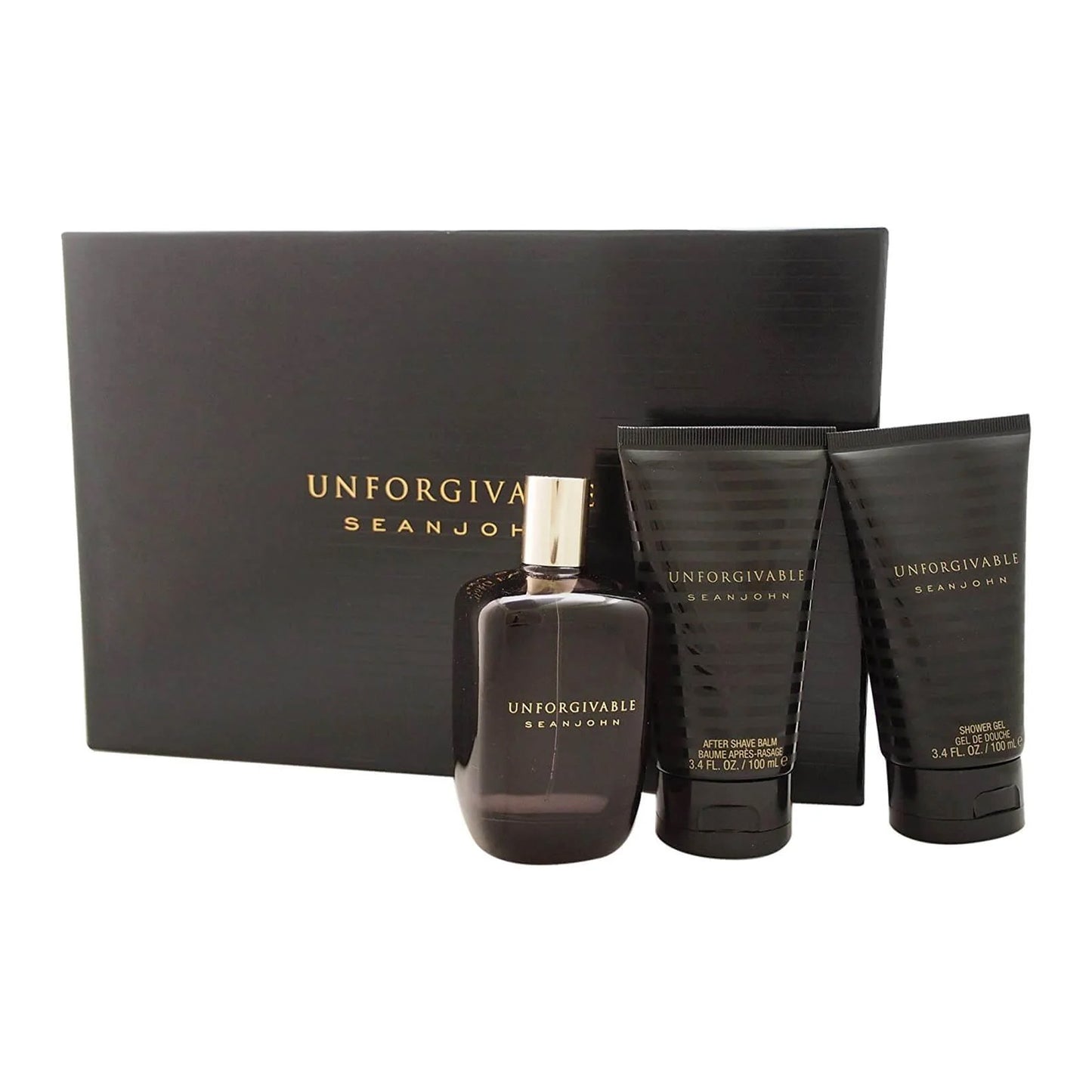 Set 3 Pzs Sean John Unforgivable EDT 100mL + Shower Gel 100mL + After Shave 100mL