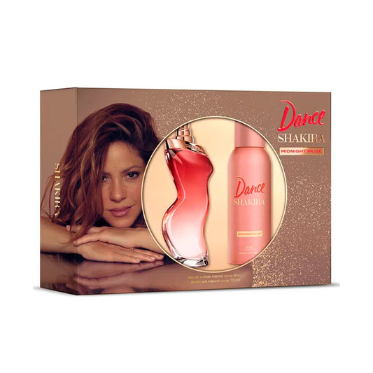 Set 2 Pzs Shakira Midnight Muse EDT 80mL + Desodorante 150g