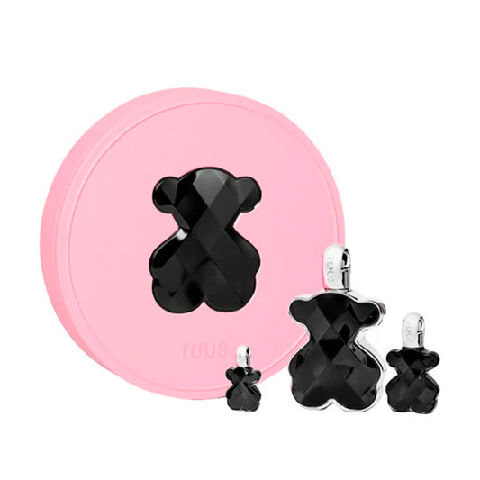 Set 3 Pzs Tous Onyx Parfum 90mL + Mini 15mL + Mini 4,5mL