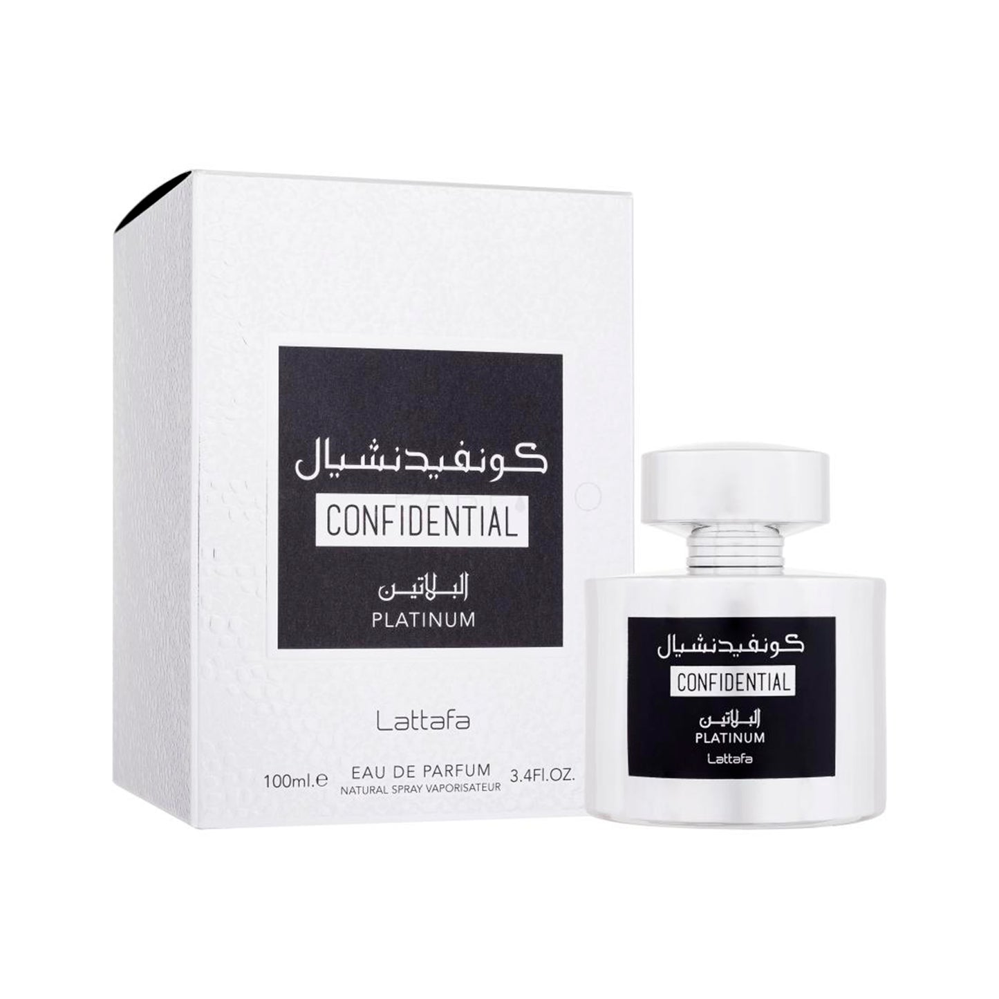 Confidential Platinum Lattafa EDP 100mL
