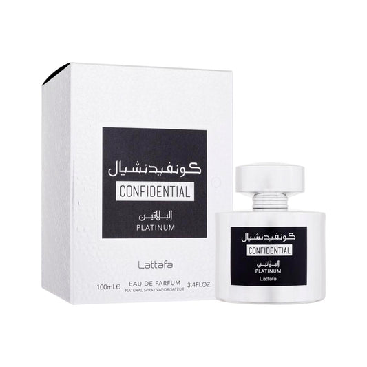 Confidential Platinum Lattafa EDP 100mL