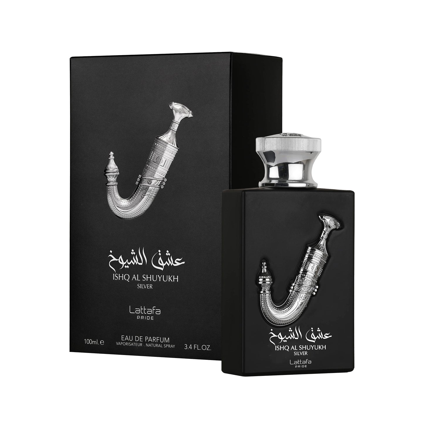 Ishq Al Shuyukh Silver Lattafa EDP 100mL