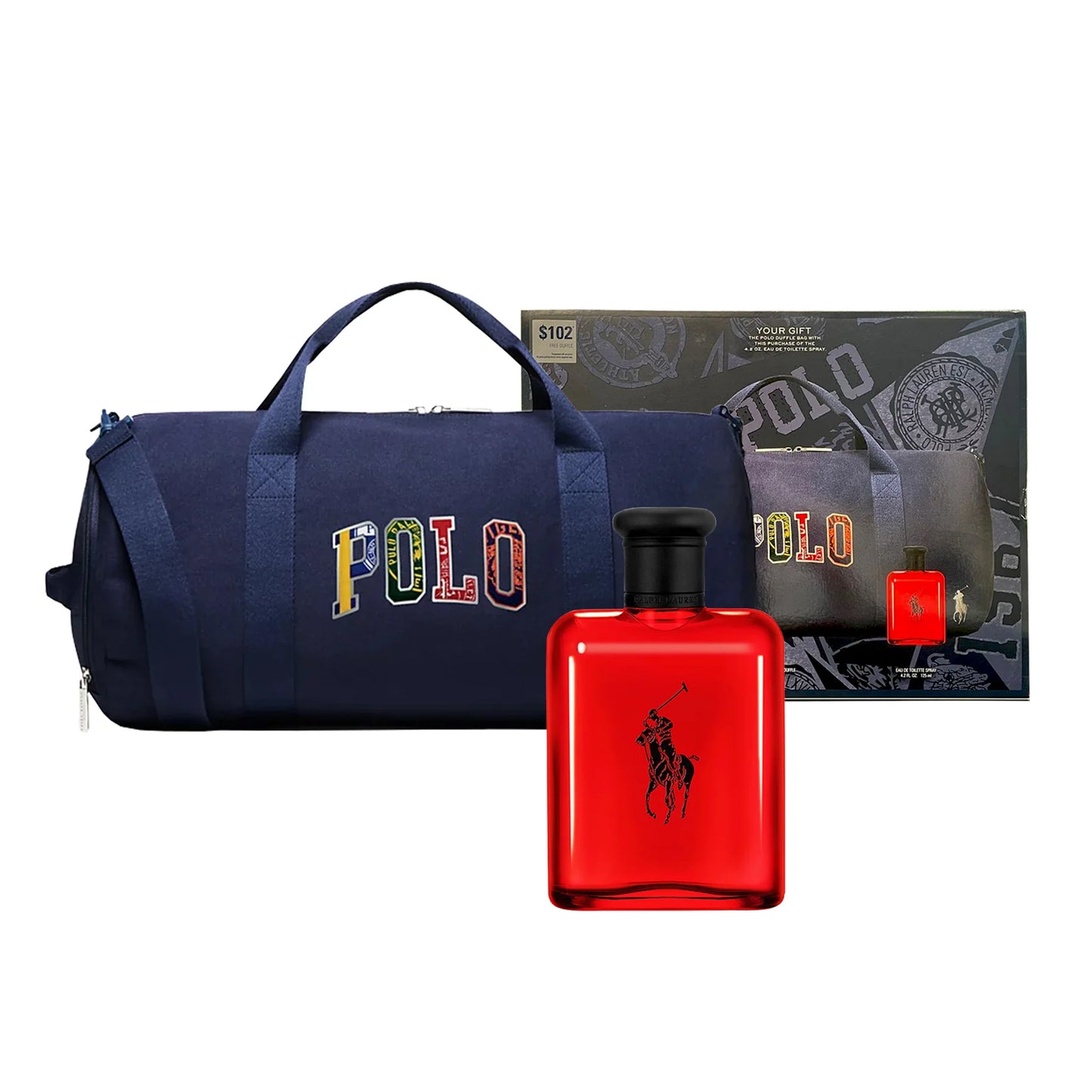 Polo Red Ralph Lauren EDT 125mL + Maleta