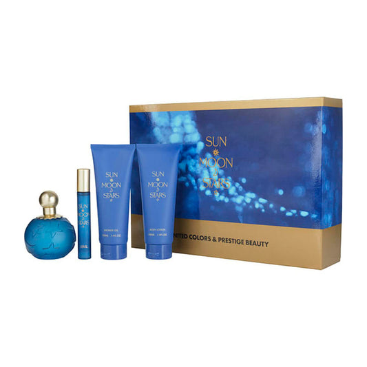 Set Sun Moon Stars Benetton EDP 4Pzs