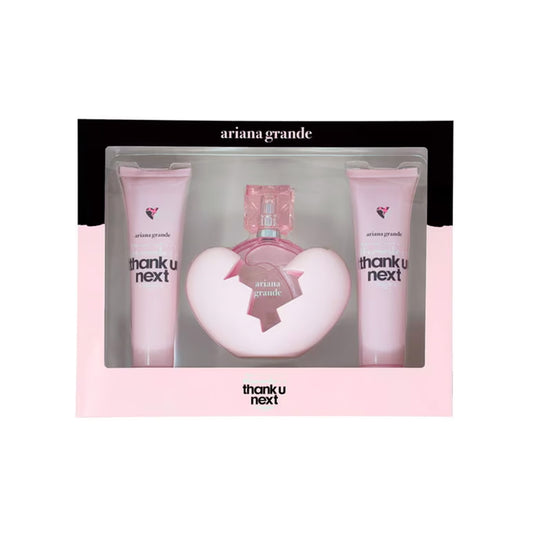 Set Thank U Next Ariana Grande EDP 100mL 3 Piezas