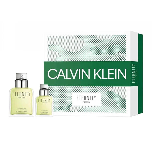 Set Eternity For Men Cologne Calvin Klein EDT 100ml + Mini 30mL