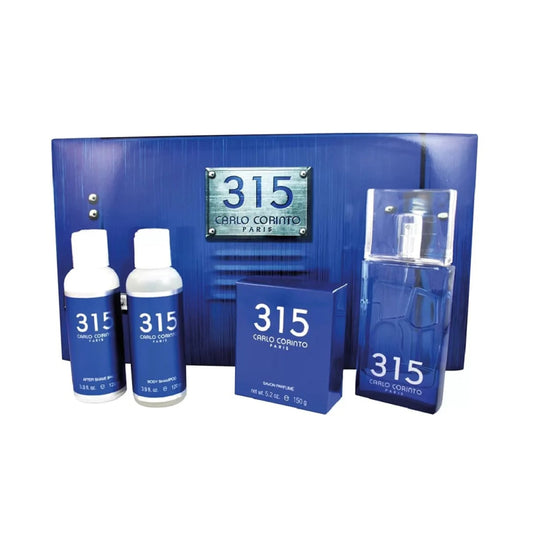 Set Carlo Corinto 315 For Men 4Pzs EDT 100mL