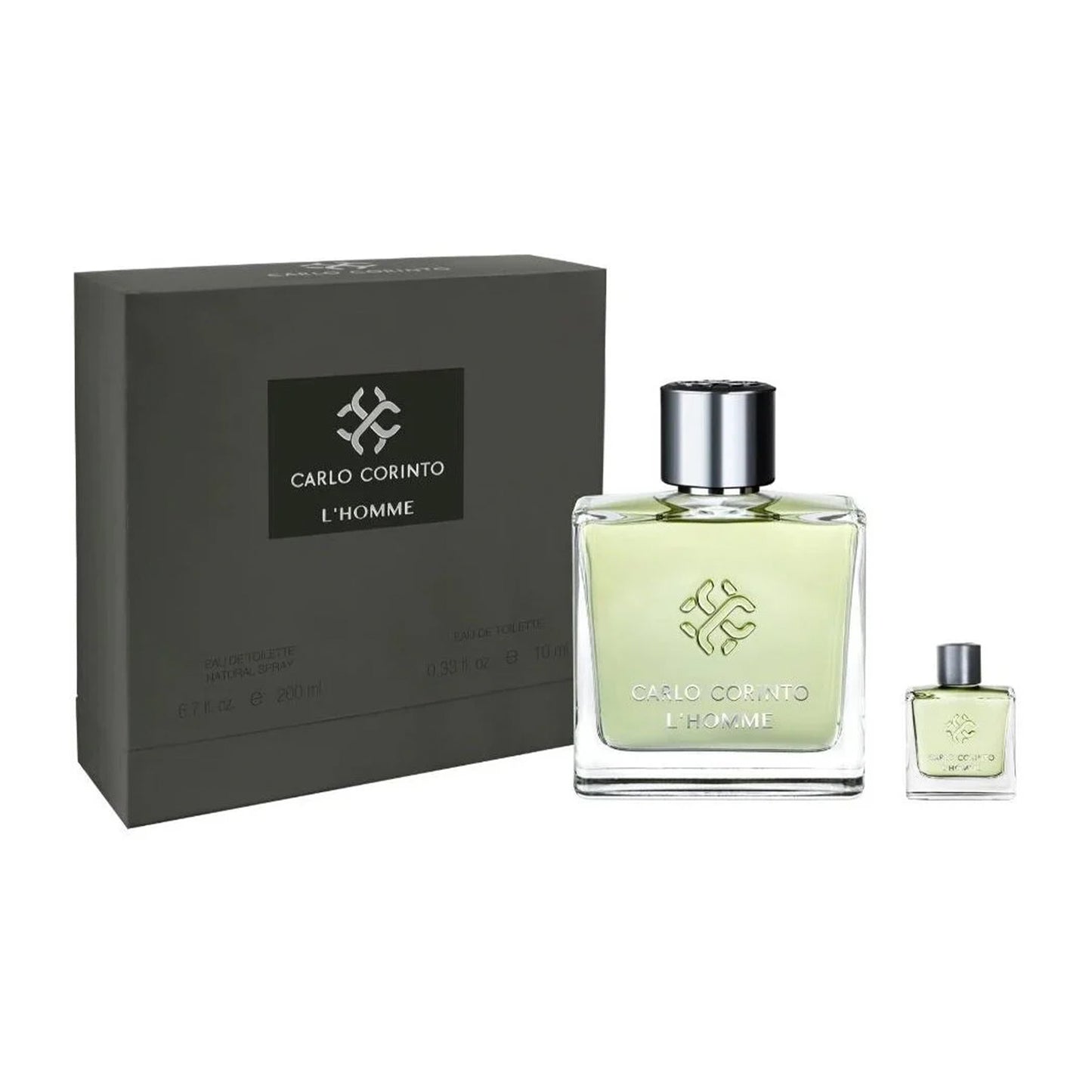 Set Carlo Corinto L´Homme EDT 200mL + Mini 10mL