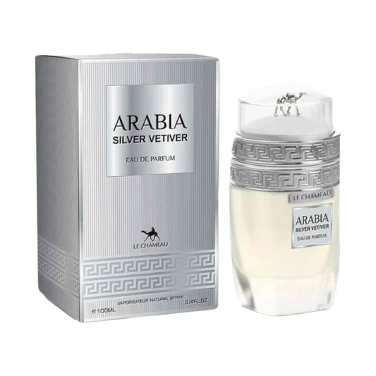 Arabia Silver Vetiver Le Chameau EDP 100mL