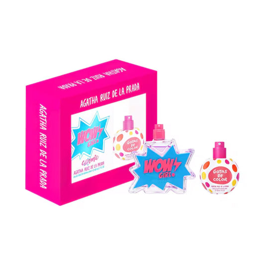 Set Cofre Agatha Ruiz de la Prada Wow Girl 80ml 2 Piezas