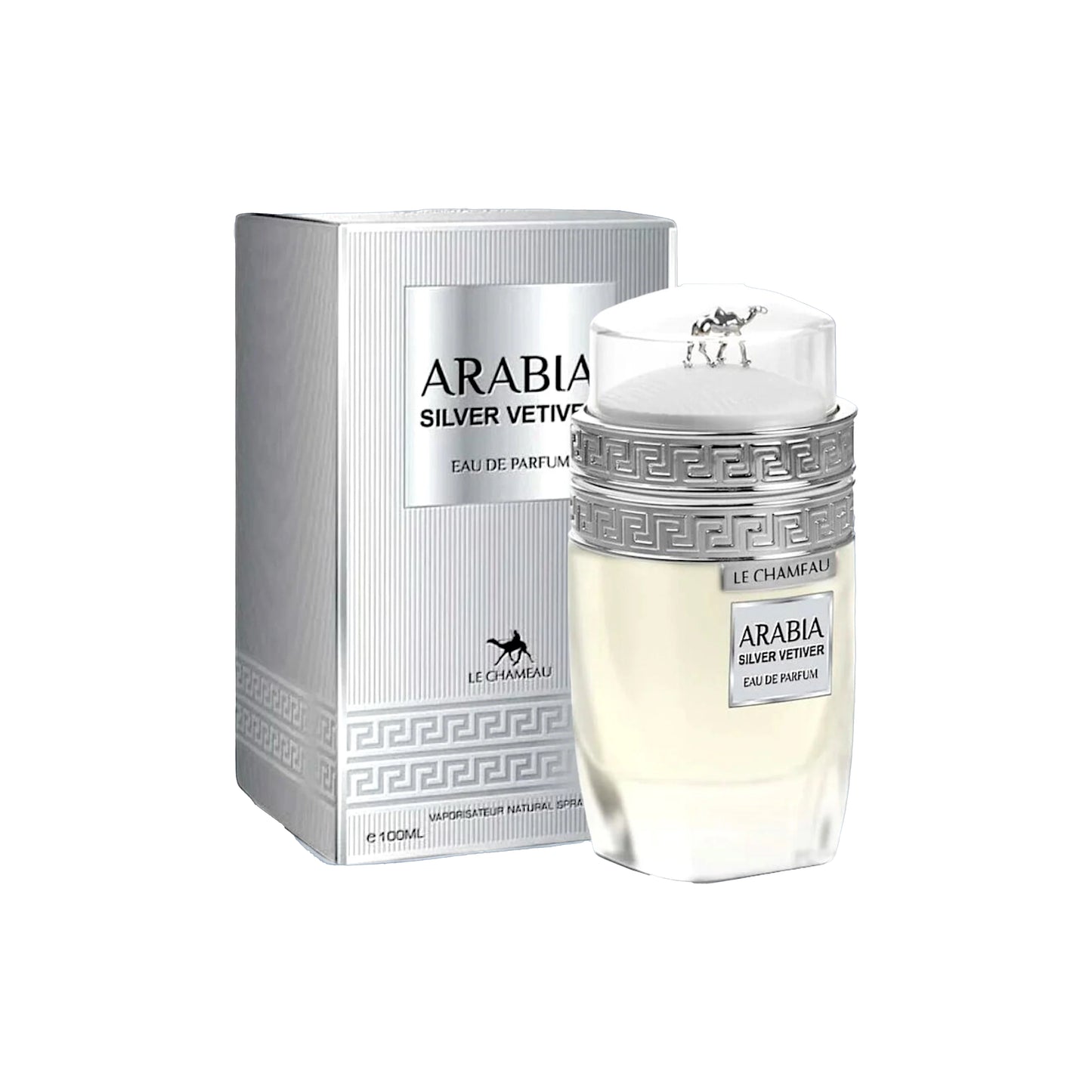 Arabia Silver Vetiver Le Chameau EDP 100mL