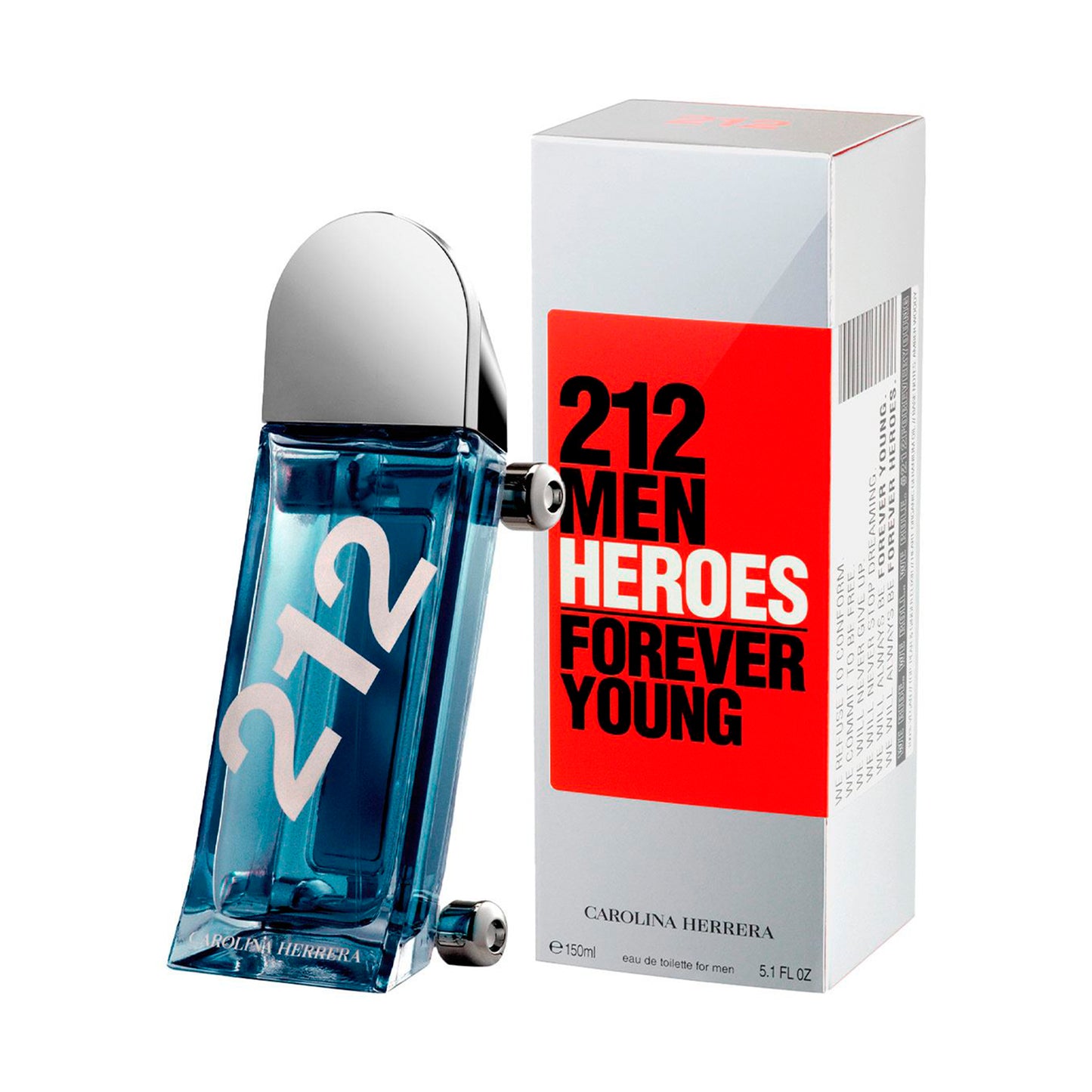 212 Men Heroes Forever Young Carolina Herrera EDT 150mL