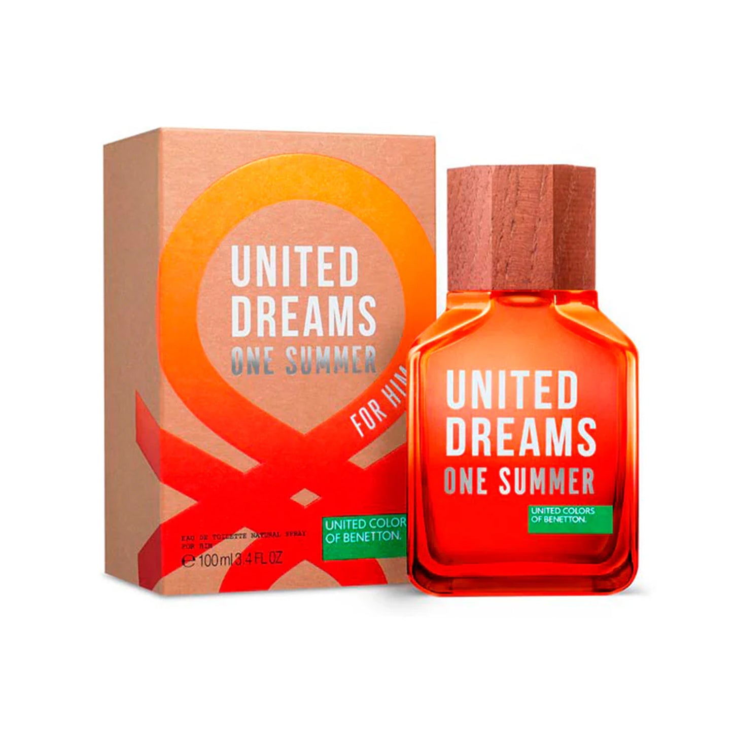 United Dreams One Summer For Him Benetton EDT 100mL