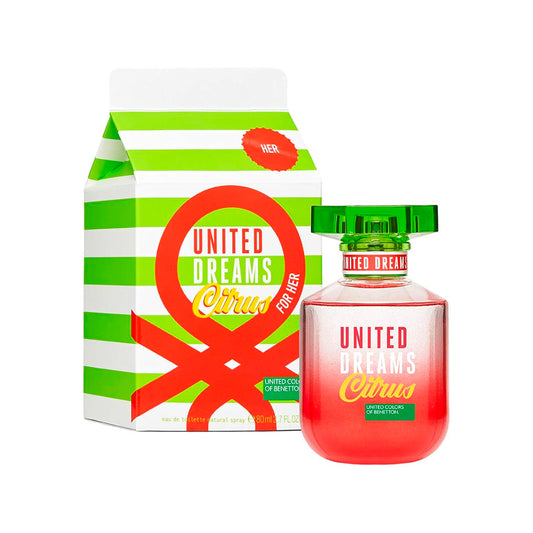 United Dreams Citrus For Her Benetton EDT 80mL