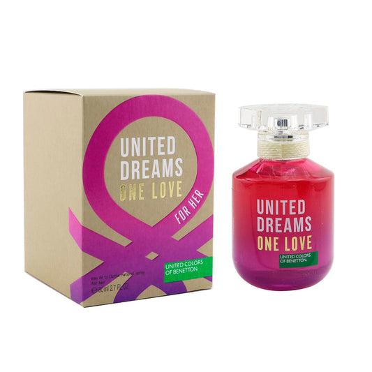 United Dreams One Love For Her Benetton EDT 80mL