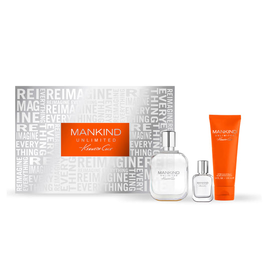 Set 3 Pzs Kenneth Cole Mankind Unlimited EDT 100mL