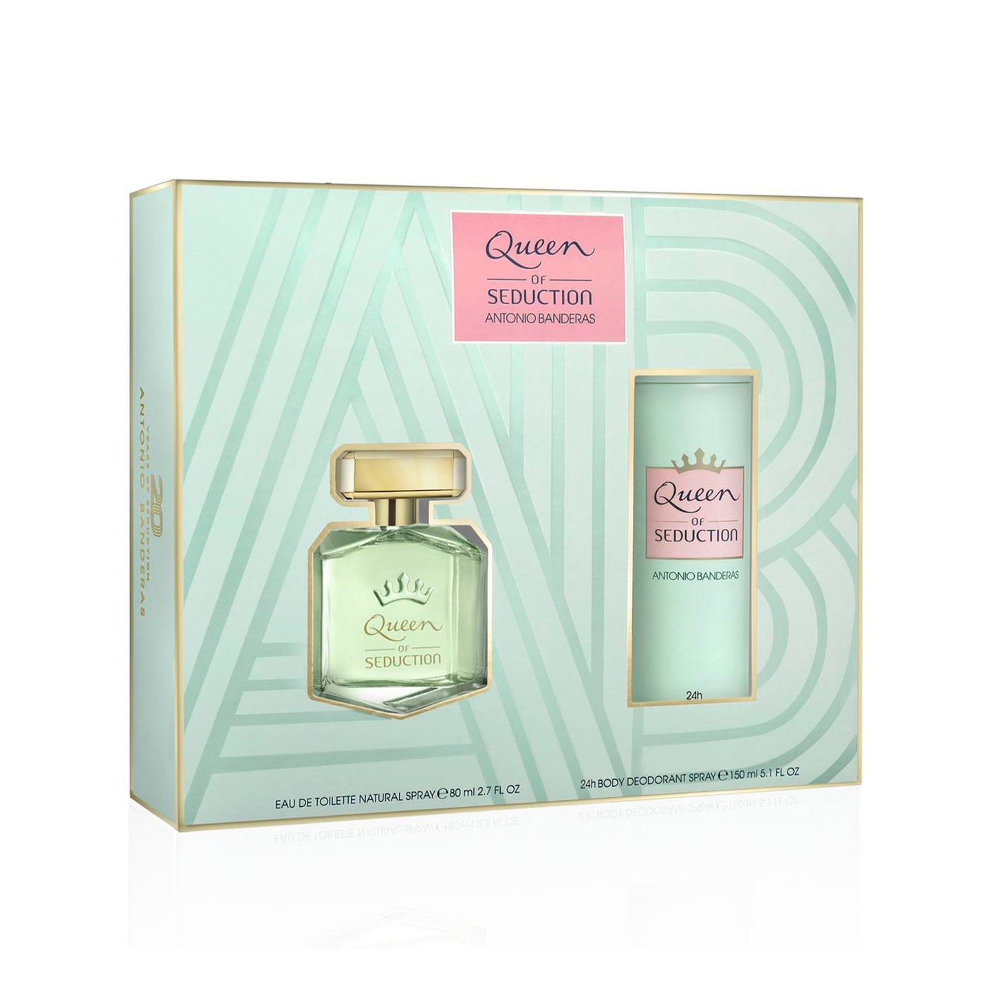 Set Queen Of Seduction Antonio Banderas EDT 80ml 2 Piezas