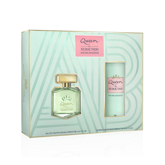 Set Queen Of Seduction Antonio Banderas EDT 80ml 2 Piezas