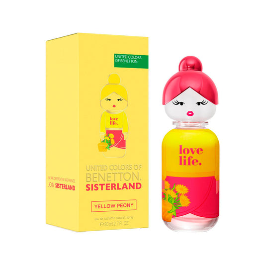Sisterland Yellow Peony Benetton EDT 80mL