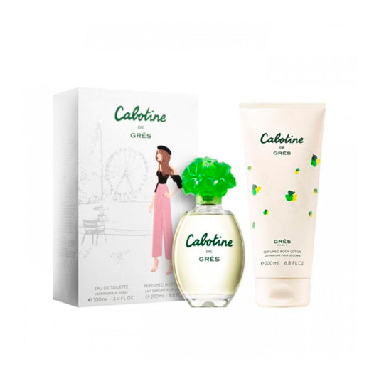 Set 2 Pzs Cabotine Gres EDT 100mL + Body Lotion 200mL