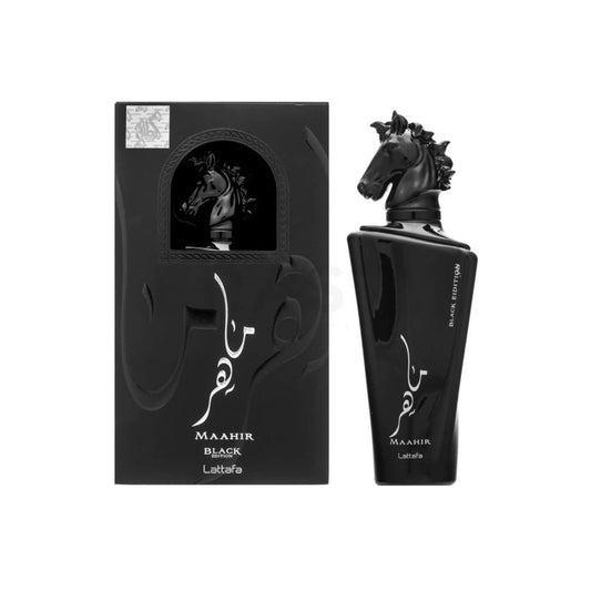 Maahir Black Lattafa EDP 100mL
