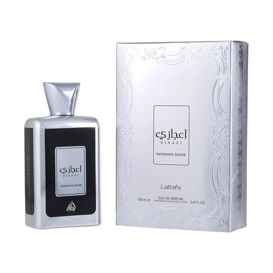 Ejaazi Intense Silver Lattafa EDP 100mL
