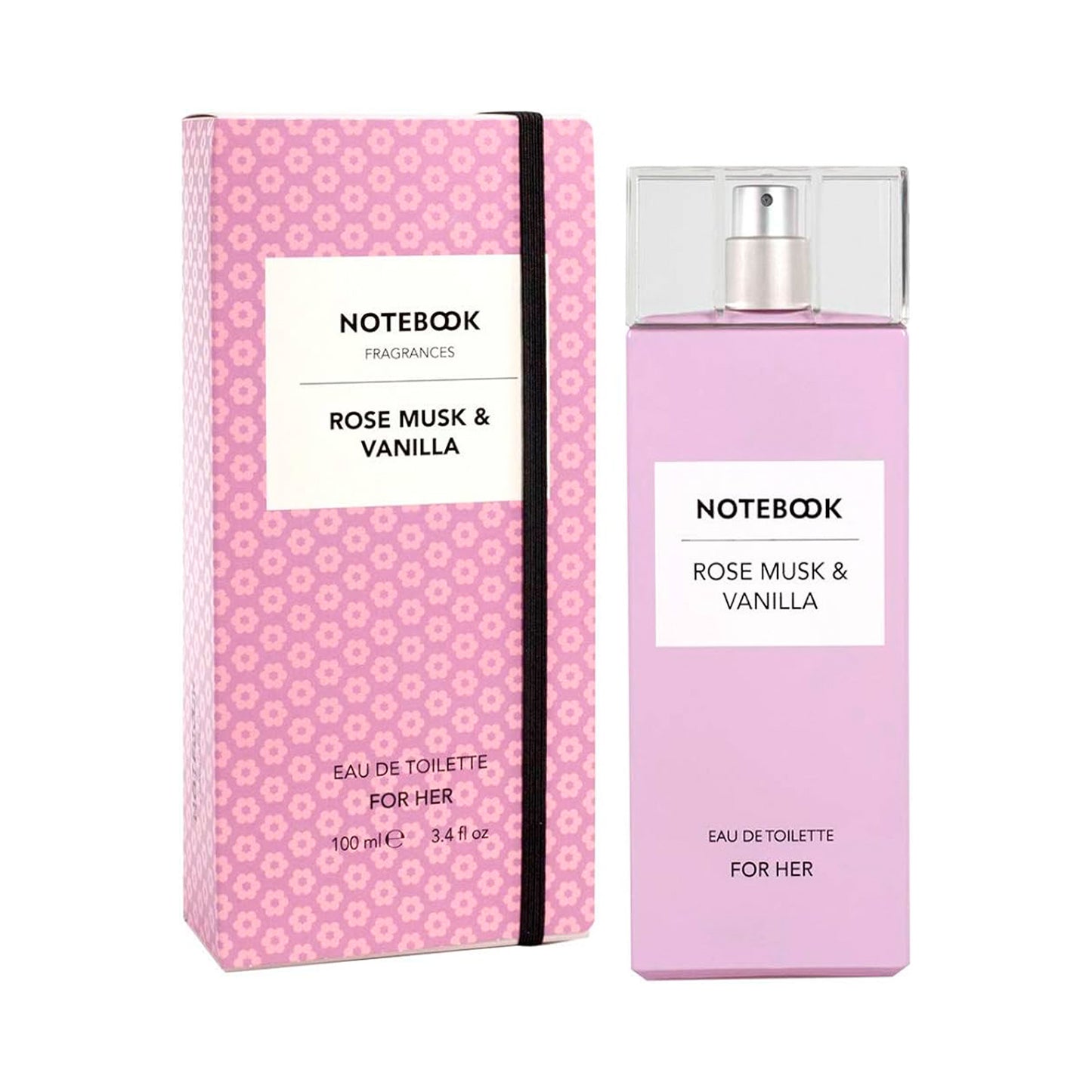 Rose Musk & Vanilla Notebook EDT 100mL