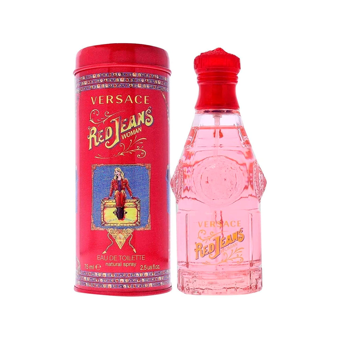 Red Jeans Woman Versace EDT 75mL